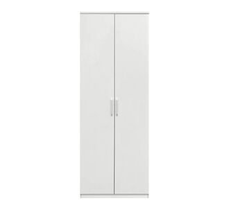 Ντουλάπα Δίφυλλη ArteLibre REIDUN Λευκό Μοριοσανίδα 60x50x195cm 14370121 ArteLibre |  Ντουλάπες ρούχων στο espiti