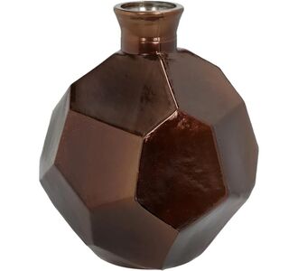 Βάζο ArteLibre Μπρονζέ Ανακυκλωμένο Γυαλί 16x16x18cm 05156707 ArteLibre |  Βάζα στο espiti