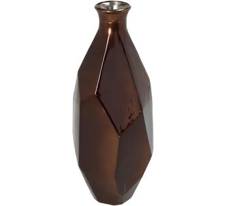Βάζο ArteLibre Μπρονζέ Ανακυκλωμένο Γυαλί 13x13xx31cm 05156708 ArteLibre |  Βάζα στο espiti