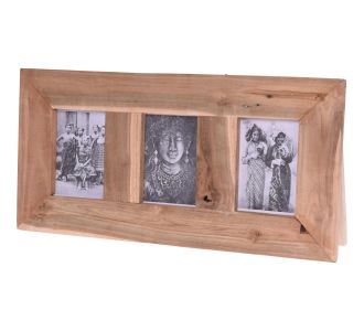 Κορνίζα Τριπλή ArteLibre Καφέ Ξύλο 55x3.5x28cm 06350620 ArteLibre |  Κορνίζα, Αλμπουμ στο espiti