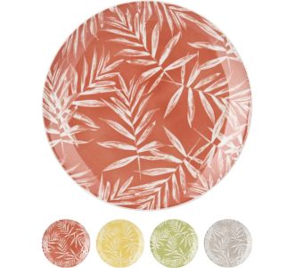 Πιάτο ArteLibre Σχέδιο Φύλλα New Bone Πορσελάνη Φ20.4cm Σε 4 Χρώματα 06350861 ArteLibre |  Πιάτα-Μπωλ στο espiti