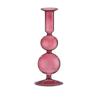 Κηροπήγιο ArteLibre Διάφανο/Μελί Γυαλί 20.5cm 05160052 ArteLibre |  Διακοσμητκά στο espiti