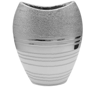 Βάζο ArteLibre Ασημί Κεραμικό 13.5x24x29.5cm 05160417 ArteLibre |  Βάζα στο espiti
