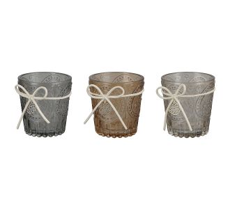Θήκη Ρεσώ ArteLibre Γυαλί 7.5x7.5cm Σε 3 Χρώματα 05160528 ArteLibre |  Διακοσμητκά στο espiti