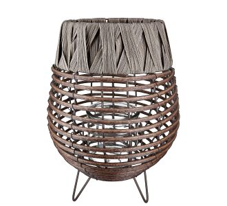 Φανάρι ArteLibre Καφέ PE 33cm 05160551 ArteLibre |  Διακοσμητκά στο espiti