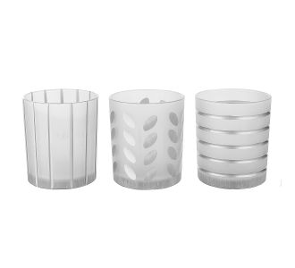 Κηροπήγιο ArteLibre Διάφανο Γυαλί 8cm Σε 3 Σχέδια 05160557 ArteLibre |  Διακοσμητκά στο espiti