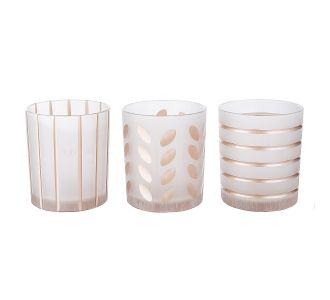 Κηροπήγιο ArteLibre Διάφανο Γυαλί 8cm Σε 3 Σχέδια 05160559 ArteLibre |  Διακοσμητκά στο espiti