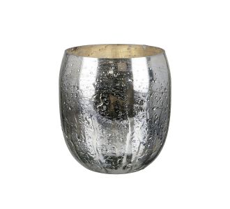 Θήκη Ρεσώ ArteLibre Ασημί Γυαλί 10x12x13cm 05160566 ArteLibre |  Διακοσμητκά στο espiti