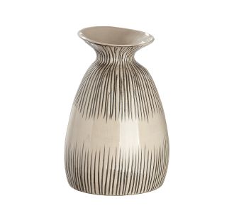 Βάζο Μπεζ Κεραμικό 22.5cm 05160610 ArteLibre |  Βάζα στο espiti