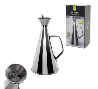 Φιάλη Λαδιού Ανοξείδωτη Ασημί Inox 500ml 06511248 ArteLibre |  Είδη Σερβιρίσματος στο espiti