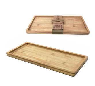 Δίσκος Σερβιρίσματος Φυσικό Μπαμπού 37x17x1.5cm 06511516 ArteLibre |  Είδη Σερβιρίσματος στο espiti