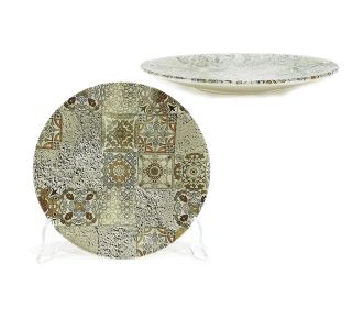 Πιάτο Φρούτων Μπεζ Σχέδιο Maiolica Beige Matt Πορσελάνη Φ20cm 06511524 ArteLibre |  Πιάτα-Μπωλ στο espiti
