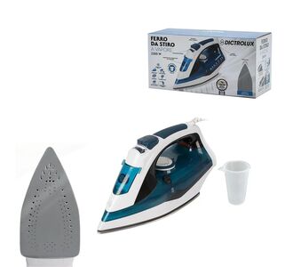 Ατμοσίδερο Με Πλάκα Inox Λευκό/Μπλε 2200W 06511613 ArteLibre |  Σίδερα - Πέρσσες στο espiti