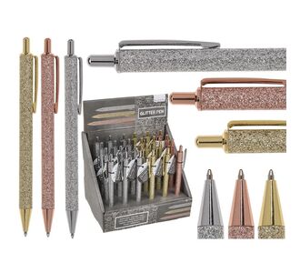 Στυλό Glitter Πλαστικό 15cm Σε 3 Χρώματα 06530046 ArteLibre |  Βοηθητικά έπιπλα γραφείου στο espiti