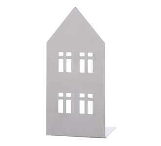 Κηροπήγιο Σπιτάκι 'Casita' Ατσάλι Ασημί 8x11.5x25cm 05160934 ArteLibre |  Διακοσμητκά στο espiti