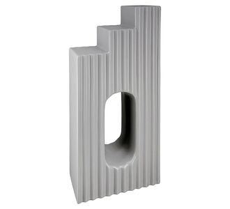 Βάζο ArteLibre Γκρι Κεραμικό 14.5x8x36cm 05160944 ArteLibre |  Βάζα στο espiti