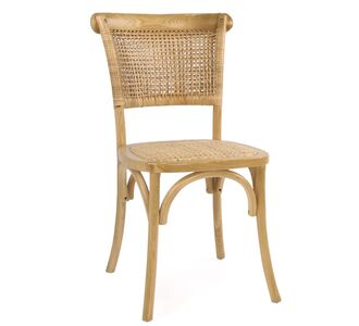 Καρέκλα Επαγγελματική ArteLibre ANANKE Φυσικό Ξύλο/Rattan 44x41x88cm 15320005 ArteLibre |  Καρέκλες στο espiti