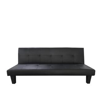 Καναπές Κρεβάτι Τριθέσιος ArteLibre NAHELE Μαύρο PU 179x82.5x78cm 14290070 ArteLibre |  Καναπέδες στο espiti