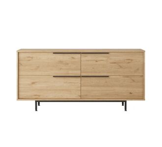 Μπουφές ArteLibre CARTMEL Φυσικό Μοριοσανίδα/Μέταλλο 44.5x160x74.3cm 15350004 ArteLibre |  Μπουφέδες στο espiti