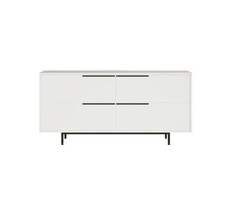 Μπουφές ArteLibre CARTMEL Λευκό Μοριοσανίδα/Μέταλλο 44.5x160x74.3cm 15350005 ArteLibre |  Μπουφέδες στο espiti