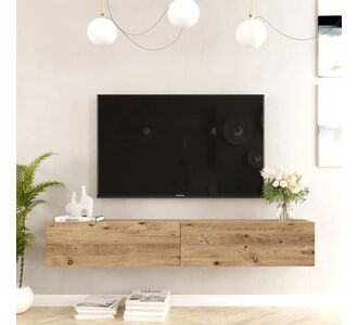 Έπιπλο Τηλεόρασης ArteLibre KENT Πεύκο Μοριοσανίδα 180x31.6x29.6cm 15350031 ArteLibre |  Έπιπλα τηλεόρασης στο espiti