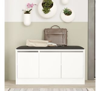 Έπιπλο Εισόδου ArteLibre CROFTON Λευκό Μοριοσανίδα 89.6x35.5x45.8cm 15350109 ArteLibre |  Βιτρίνες - Έπιπλα εισόδου στο espiti