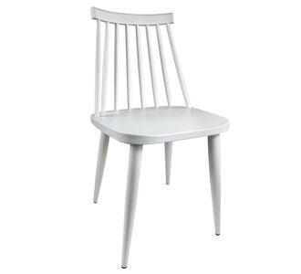 Καρέκλα Τραπεζαρίας ArteLibre CYGNET Λευκό PP/Μέταλλο 46x43x78cm 14600093 ArteLibre |  Καρέκλες στο espiti