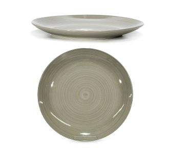 Πιάτο Ρηχό Taupe Κεραμικό Φ27cm 06511527 ArteLibre |  Πιάτα-Μπωλ στο espiti