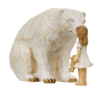 Φιγούρα Bear Child "Animal Lover" Child Motif Πολυρεζίνη Ecru PU 20x10x11.5cm 05161289 ArteLibre |  Διακοσμητκά στο espiti