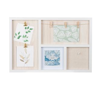 Photo Θήκη Rectangular "Imago" Acrilic Mdf Ecru Λευκό PU 48x3x32cm 05161298 ArteLibre |  Διακοσμητκά στο espiti