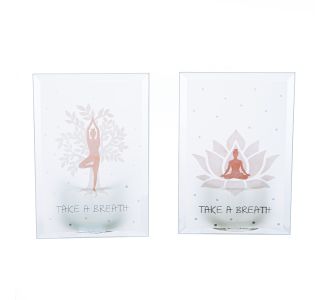 Θήκη Ρεσώ ArteLibre Namaste Διάφανο Γυαλί 8x5x12cm Σε 2 Σχέδια 05161306 ArteLibre |  Διακοσμητκά στο espiti