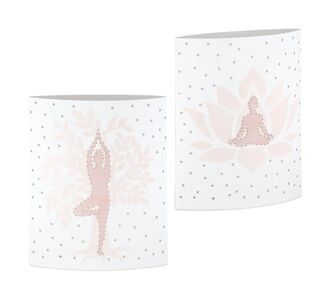 Διακοσμητική Λάμπα LED ArteLibre Namaste Yoga Λευκό 13x6x16cm Σε 2 Σχέδια 05161329 ArteLibre |  Διακοσμητκά στο espiti