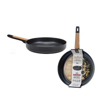 Τηγάνι Αλουμινίου Ιαπωνικό Μαύρο Full Induction Φ30cm 06511751 ArteLibre |  Μαγειρικά Σκεύη στο espiti