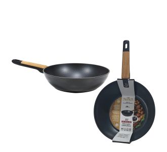 Τηγάνι Wok Αλουμινίου Ιαπωνικό Full Induction Φ28cm 06511752 ArteLibre |  Μαγειρικά Σκεύη στο espiti