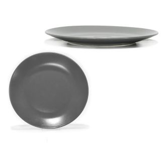 Πιάτο Γκρι Πορσελάνη Φ26cm 06512368 ArteLibre |  Πιάτα-Μπωλ στο espiti
