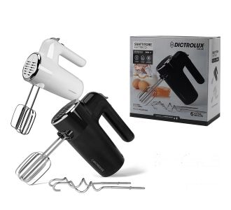 Μίξερ Dictrolux Λευκό/Μαύρο 6 Ταχύτητες 300W 2Τμχ 06512437 ArteLibre |  Ηλεκτρικές Συσκευές στο espiti