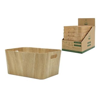 Καλάθι φυσικό/ξύλο/πλαστικό/χαρτί 40x30x20cm Σε 6 Χρώματα 06512497 ArteLibre |  Καλαθια-Κουτιά στο espiti