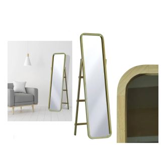 Καθρέφτης Δαπέδου ArteLibre Φυσικό Ξύλο 40x160cm 06511339 ArteLibre |  Καθρέπτες στο espiti