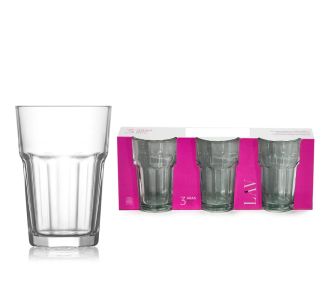 Ποτήρια Long Drink Aras Γυαλί 365cc 3Τμχ 06512695 ArteLibre |  Ποτήρια στο espiti