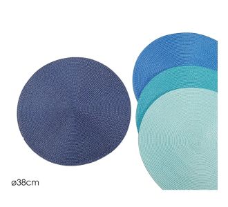 Σουπλά Πολύχρωμο Υφασμάτινο Φ38cm Σε 4 Χρώματα 06512712 ArteLibre |  Είδη Σερβιρίσματος στο espiti