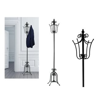 Καλόγερος Μαύρο Μέταλλο Ο28xH180cm 06512727 ArteLibre |  Καλόγεροι -Κρεμάστρες στο espiti