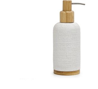 Ντισπένσερ  Λευκό/Ξύλο/Πολυρεζίνη 280ml 06512803 ArteLibre |  Αξεσουάρ Μπάνιου - διάφορα στο espiti
