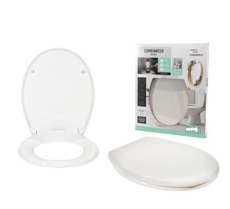 Κάλυμμα Λεκάνης Λευκό Duroplast 45x37cm 06512858 ArteLibre |  Αξεσουάρ Μπάνιου - διάφορα στο espiti