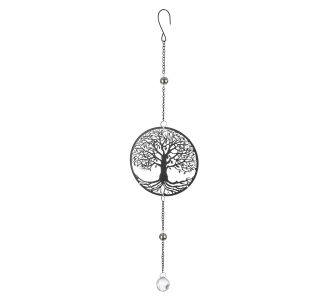  Κρεμάστρα Round Tree Of Life Motif Metal Black 15X3X58Cm 15X3X58Cm 05161441 ArteLibre |  Διακοσμητκά στο espiti