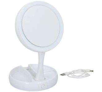 Καθρέφτης Καλλυντικών 21 LED Αναδιπλούμενος GRUNDIG 06450715 ArteLibre |  Στήλες Μπάνιου στο espiti