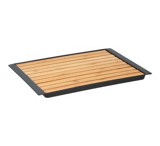 Ξύλο Κοπής με Δίσκο Ψίχουλων 38x27x2cm ALPINA 06450747 ArteLibre |  Εργαλεία Κουζίνας - Αξεσουάρ στο espiti