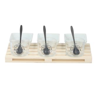 Δίσκος Ορεκτικών 30x15x2cm 10Τμχ ALPINA 06450789 ArteLibre |  Είδη Σερβιρίσματος στο espiti