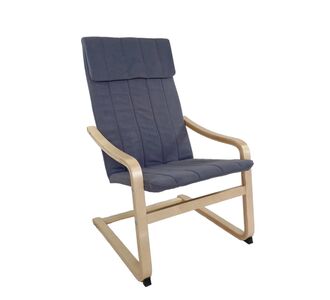 Πολυθρόνα ArteLibre NORDVIK Γκρι/Φυσικό Ύφασμα/Ξύλο 60x71x105cm 14350020 ArteLibre |  Πολυθρόνες σαλονιού στο espiti