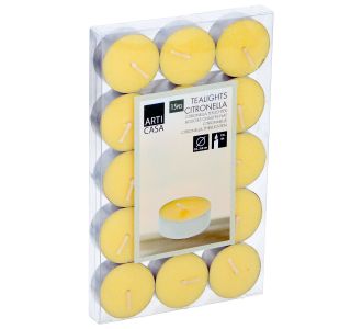 Κεριά Ρεσώ Citronella Tealight 15Τμχ ARTI CASA 06451629 ArteLibre |  Οικιακά στο espiti