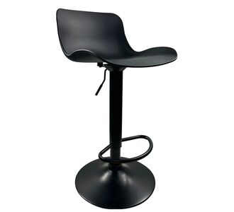 Σκαμπό Bar ArteLibre QUERIDA Μαύρο PP/Μέταλλο 44x45x58/81-79/102cm 14600194 ArteLibre |  Σκαμπώ κήπου στο espiti